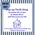 Pop-Up Thrift Shop with Machon Micah